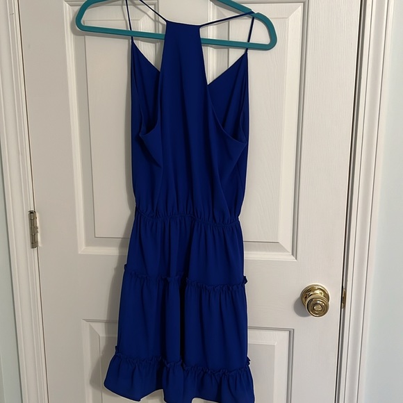 IMPECCABLE PIG - BLUE SINCH WAIST DRESS - Picture 2 of 2